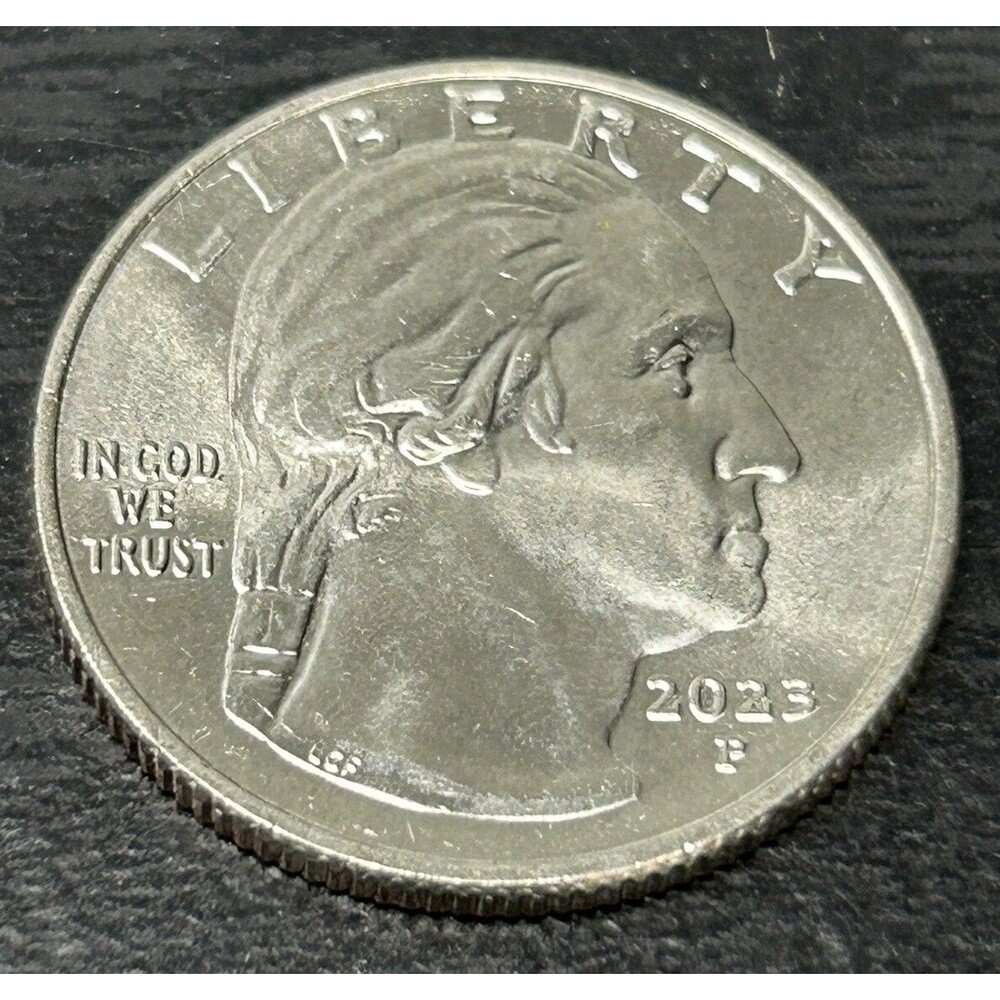 NEW ERROR - 2023 P - Jovita Idar Women's Quarter Reads āIn Cod We Trustā Rare!